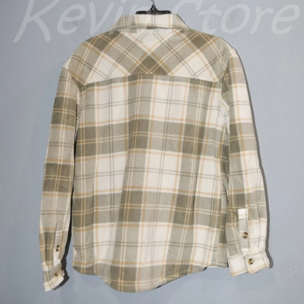 SAGE‎ Women's Plush Shirt Jacket